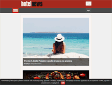 Tablet Screenshot of hotelnews.pl